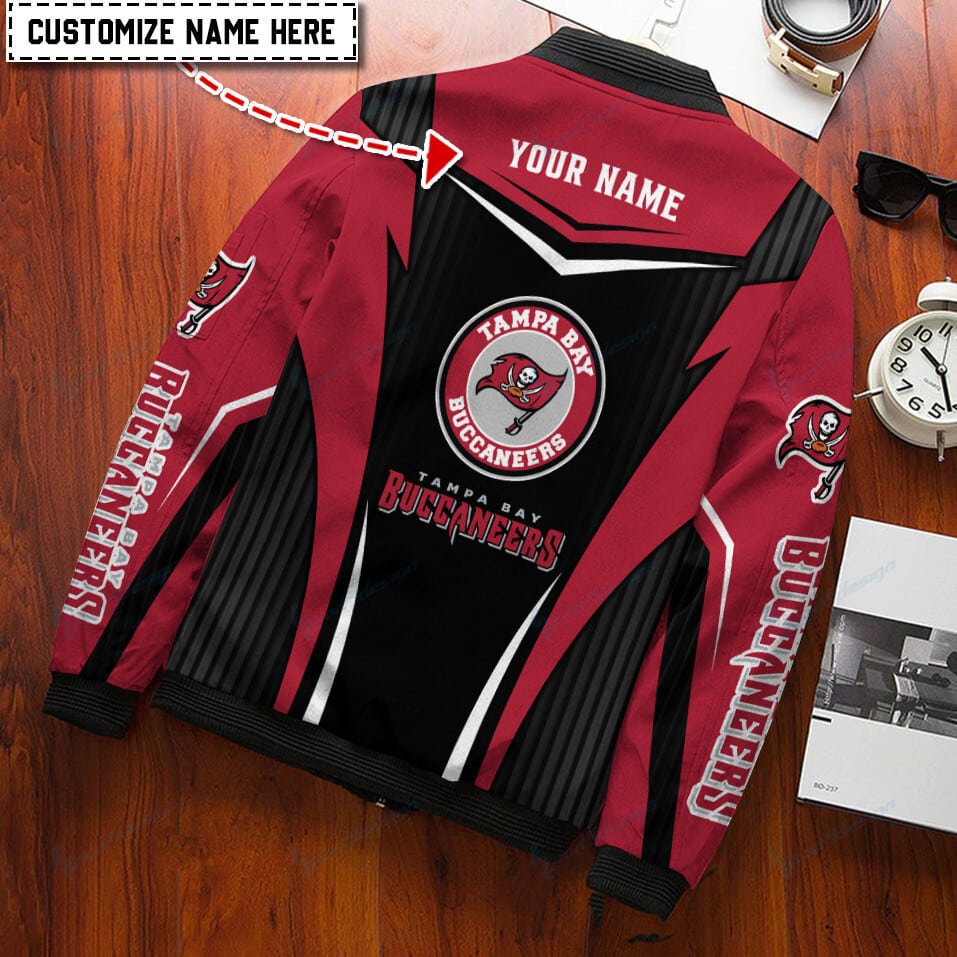 Tampa Bay Buccaneers Personalized Bomber Jacket BG288