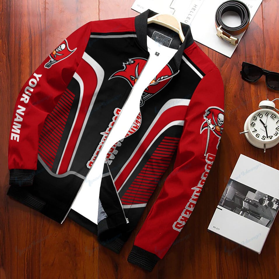 Tampa Bay Buccaneers Personalized Bomber Jacket BG340