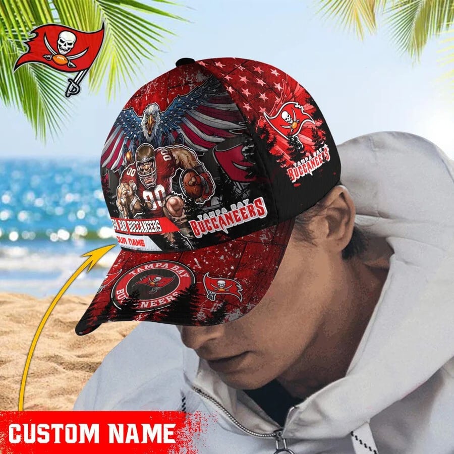 Tampa Bay Buccaneers Personalized Classic Cap BB551