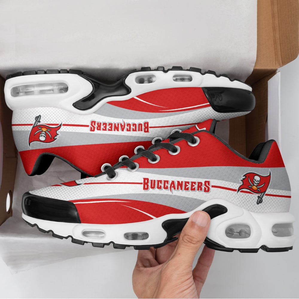 Tampa Bay Buccaneers Personalized Plus T-N Youth Sneakers BG117