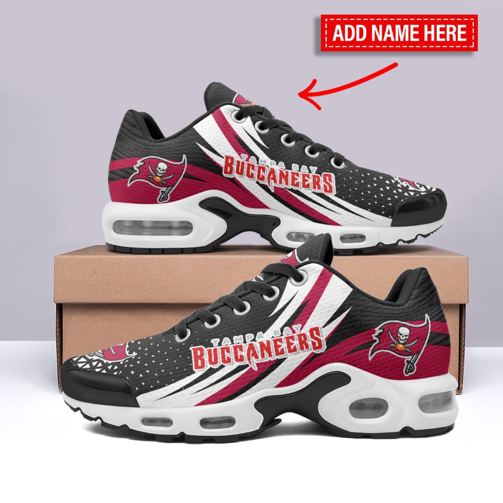Tampa Bay Buccaneers Personalized Plus T-N Youth Sneakers BG121
