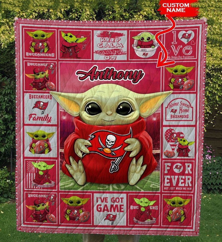 Tampa Bay Buccaneers Personalized Premium Quilt BG31