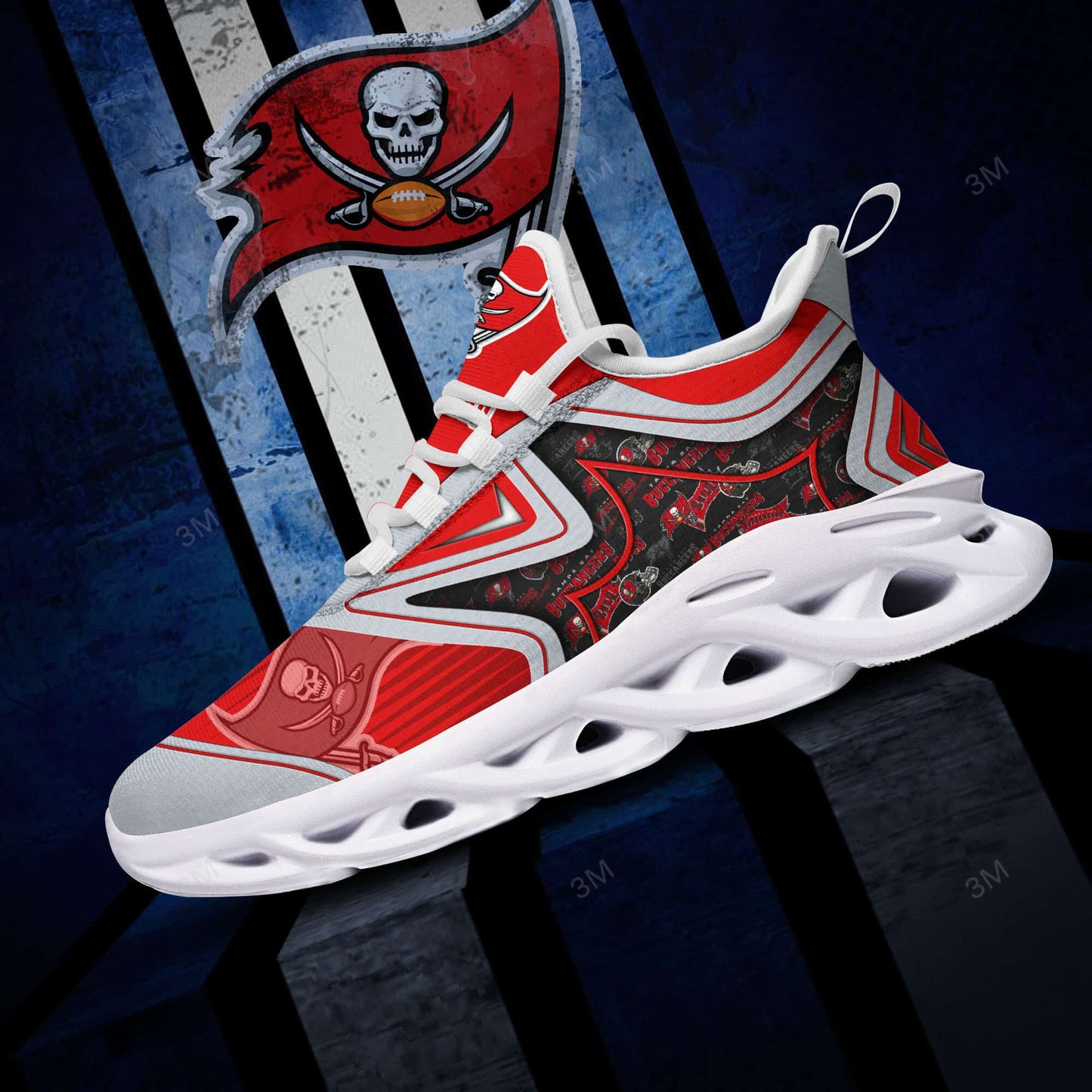 Tampa Bay Buccaneers Yezy Running Sneakers BG914