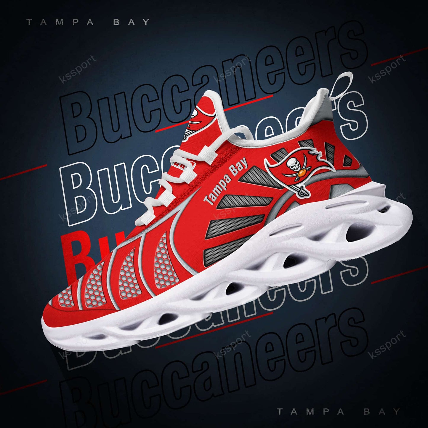 Tampa Bay Buccaneers Yezy Running Sneakers BG997