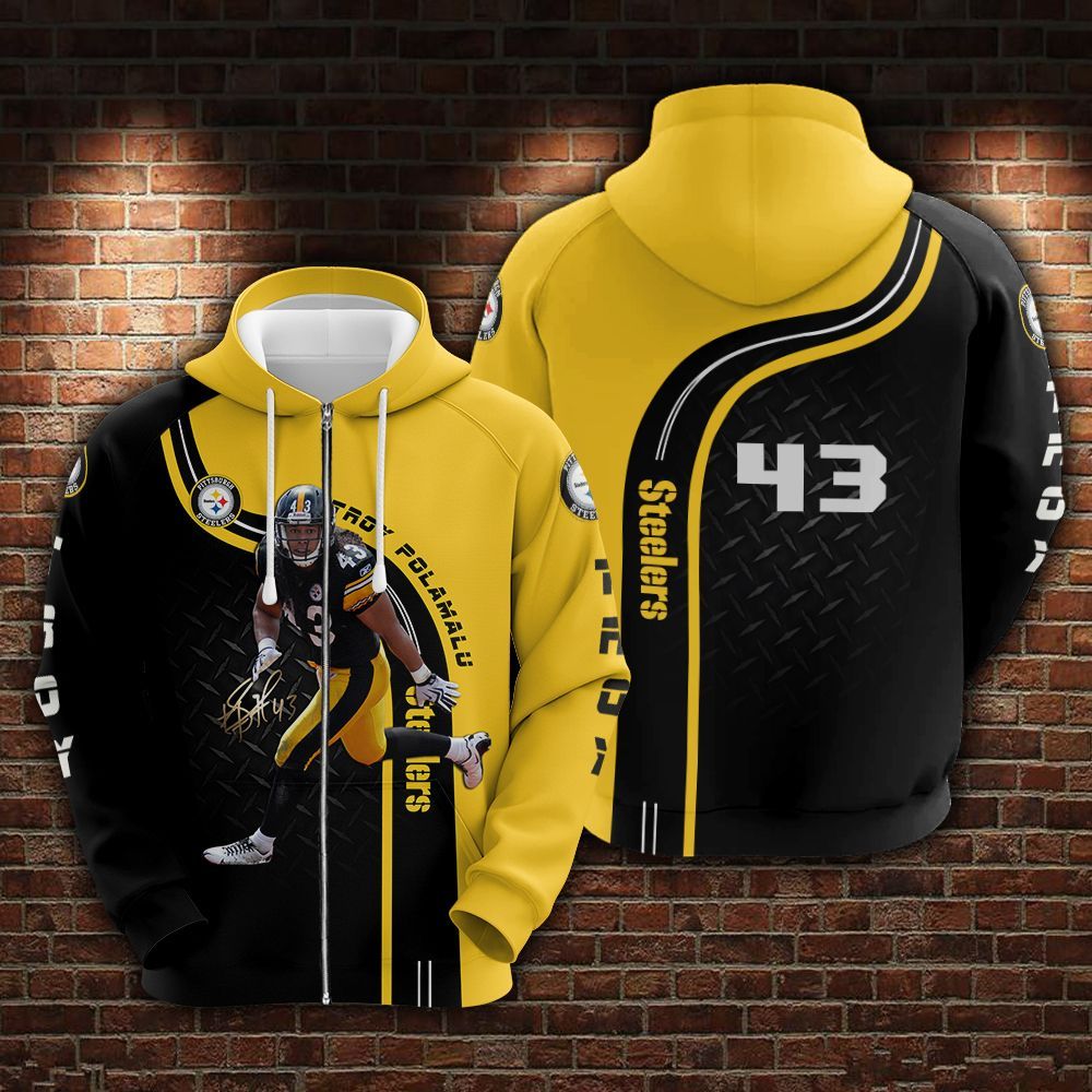 Troy Polamalu – Pittsburgh Steelers Limited Hoodie 823