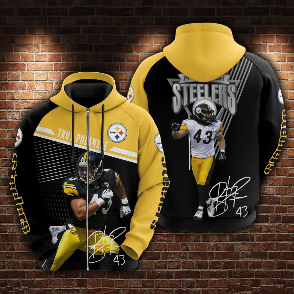 Troy Polamalu – Pittsburgh Steelers Limited Hoodie 877