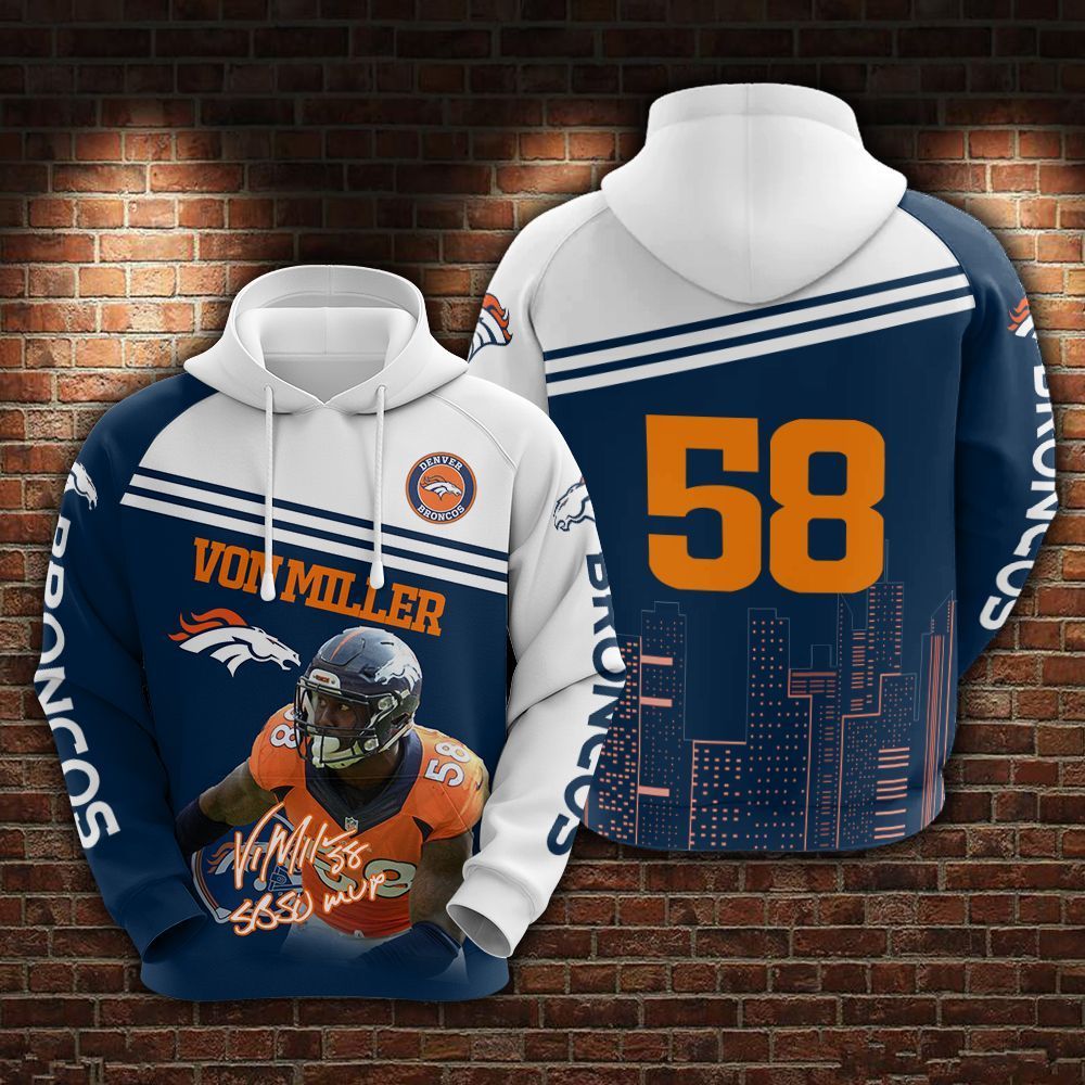 Von Miller – Denver Broncos Limited Hoodie 826