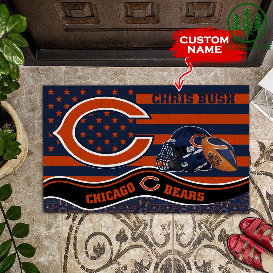 Chicago Bears Personalized Doormat BGDMM585