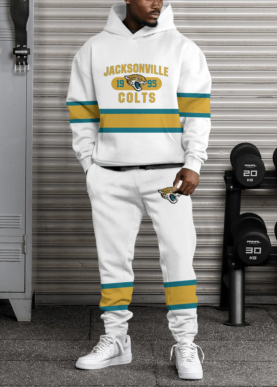 Jacksonville Jaguars Combo Pullover Hoodie And Sweatpants AZBTPHSP000293