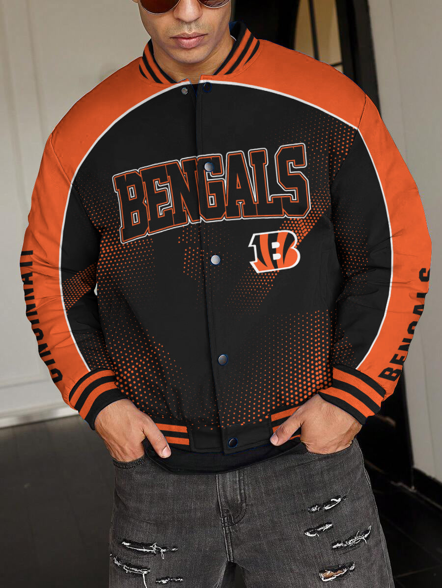 Cincinnati Bengals National Football League Varsity Jacket AZBTVJK000472