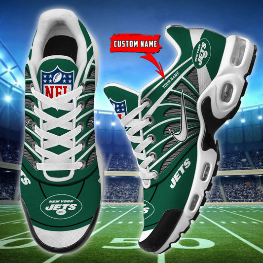 New York Jets New Personalized T-N Youth Sneakers AZBTTNS000064