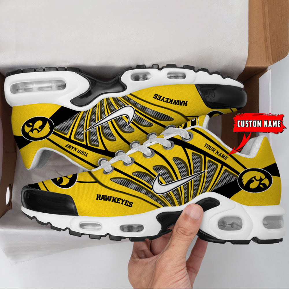 Iowa Hawkeyes  New Personalized T-N Youth Sneakers AZBTTNS000108