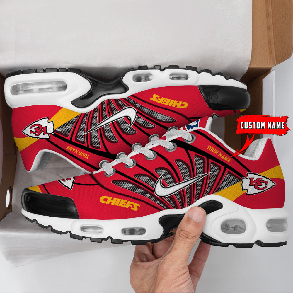 Kansas City Chiefs New Personalized T-N Youth Sneakers AZBTTNS000089