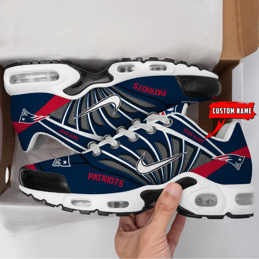 New England Patriots New Personalized T-N Youth Sneakers AZBTTNS000092