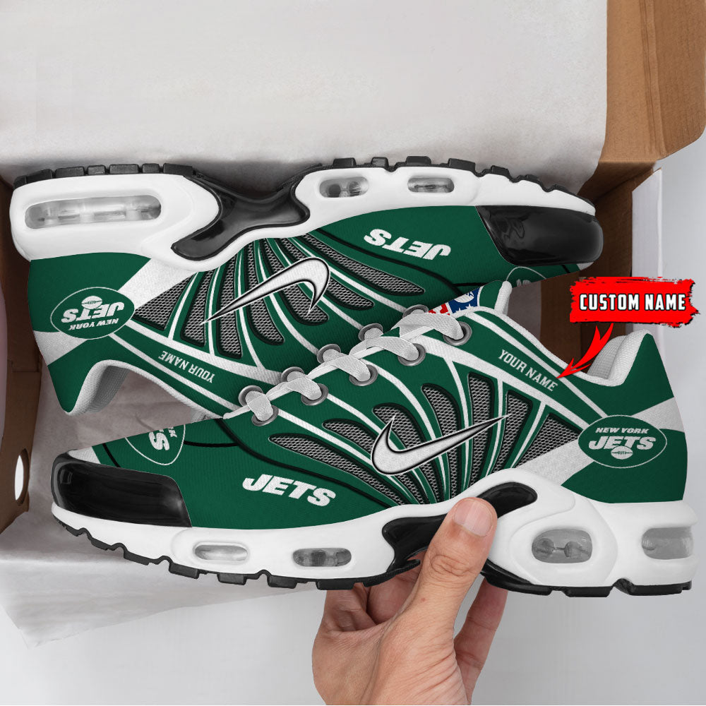New York Jets New Personalized T-N Youth Sneakers AZBTTNS000064