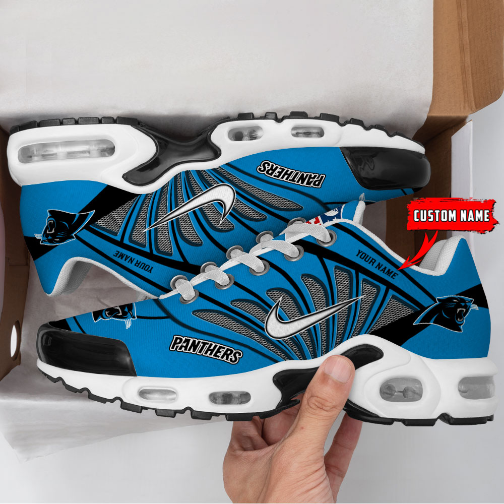 Carolina Panthers  New Personalized T-N Youth Sneakers AZBTTNS000088
