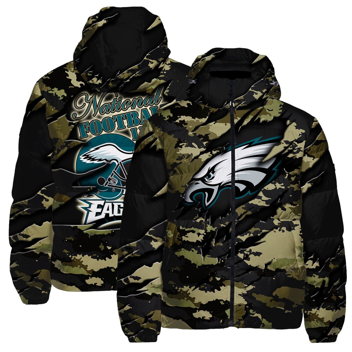 Philadelphia Eagles CozyCloud Down Jacket AZBTDWJ000388