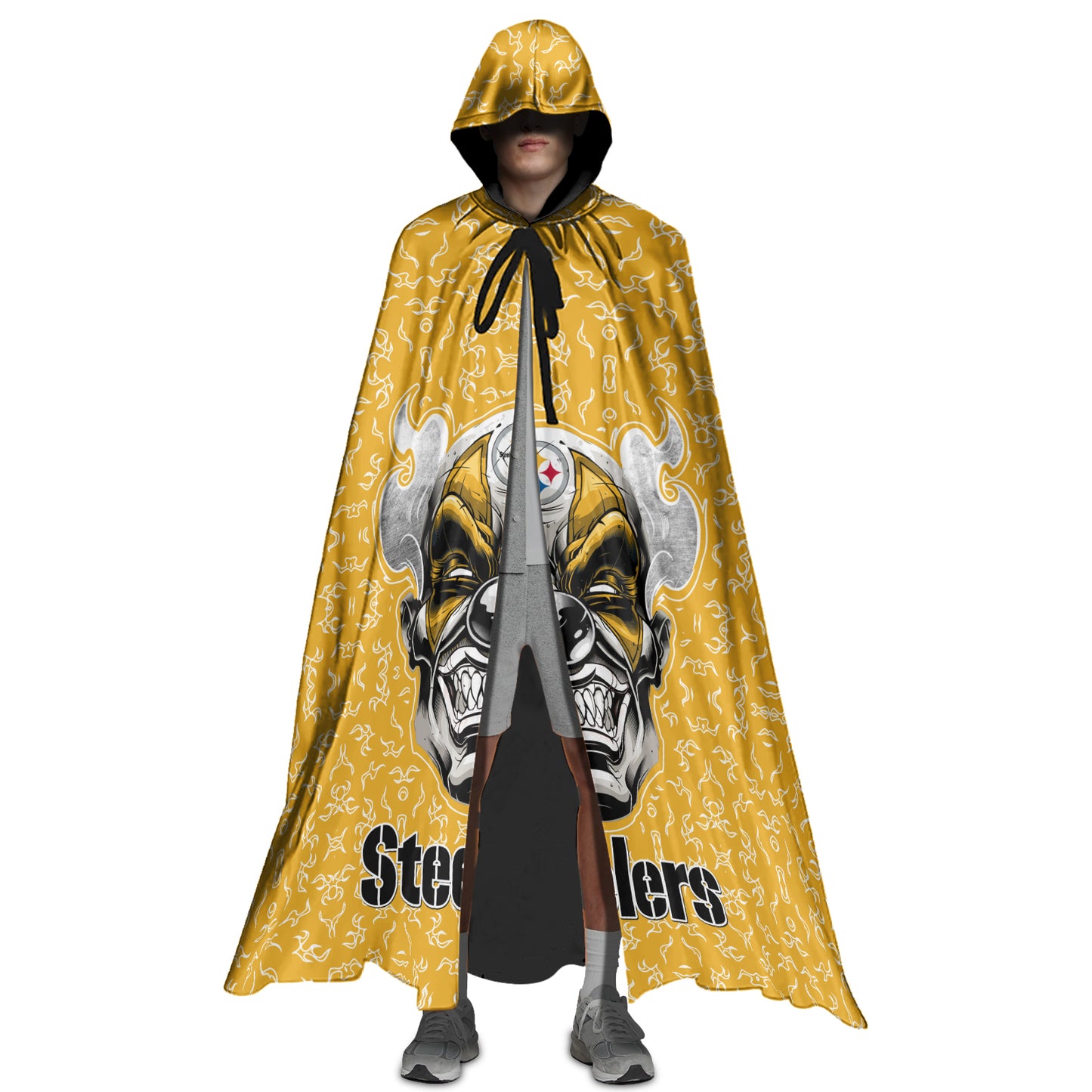 Pittsburgh Steelers Halloween Clown Limited Edition All-Over Print Halloween Cloak