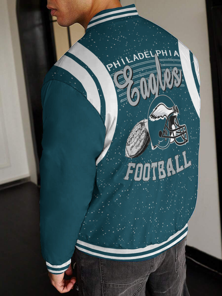 Philadelphia Eagles National Football League Varsity Jacket AZBTVJK000468