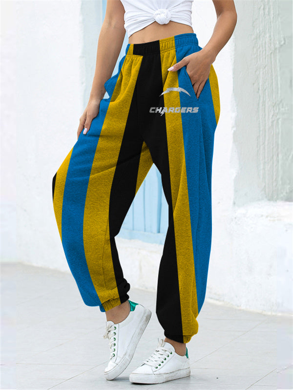 Los Angeles Chargers 3D Printed Pocket Sweatpants AZBTBSP000073