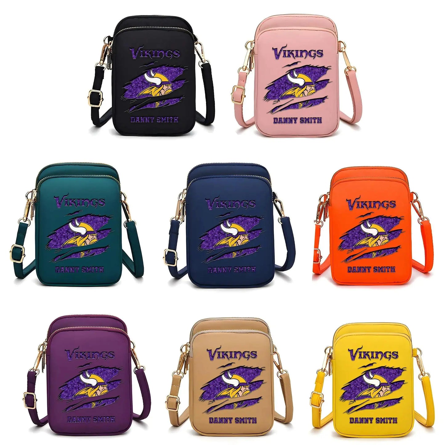 Minnesota Vikings Mini Crossbody Bag for Women New Trending 2025 AZBT2DMCB000071