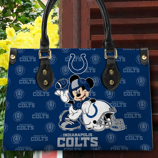 Indianapolis Colts Personalized Leather Hand Bag BB425