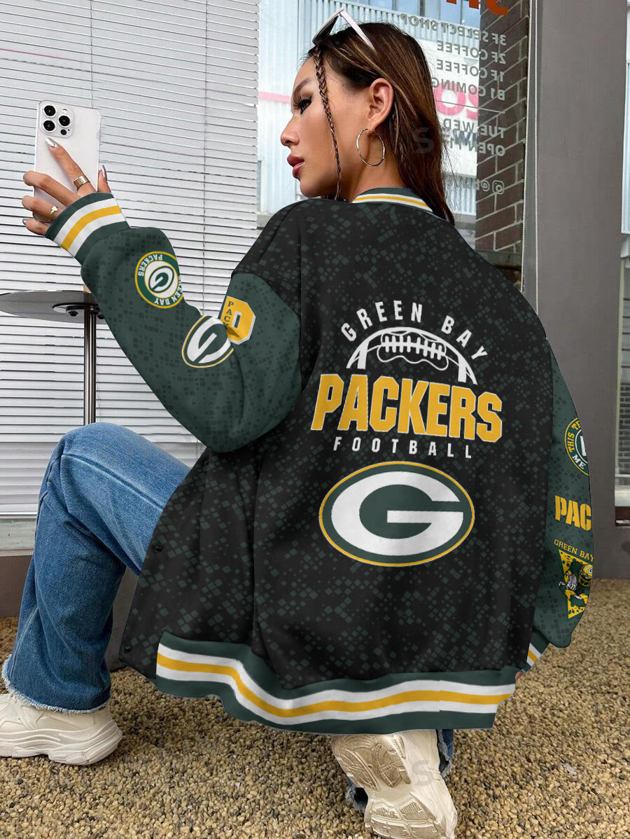 Green Bay Packers National Football League Varsity Jacket AZBTVJK000630