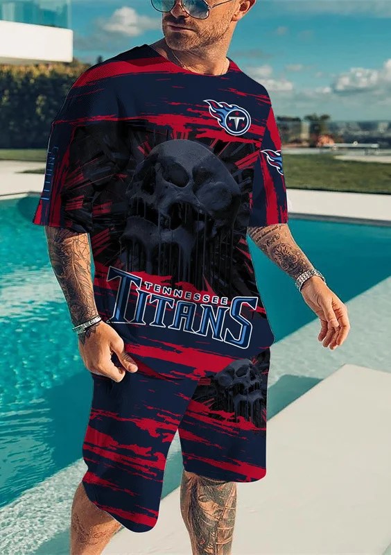 Tennessee Titans T-shirt and Shorts AZTS614