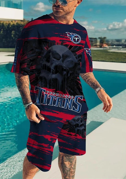 Tennessee Titans T-shirt and Shorts AZTS614