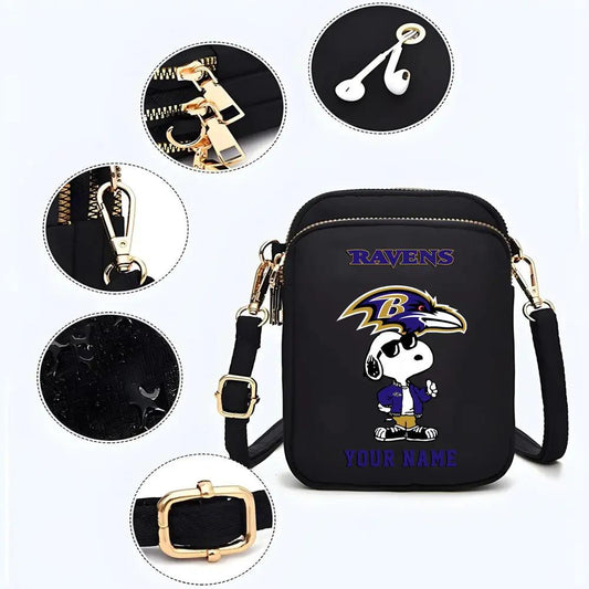 Baltimore Ravens Mini Crossbody Bag for Women New Trending 2025 AZBT2DMCB000012
