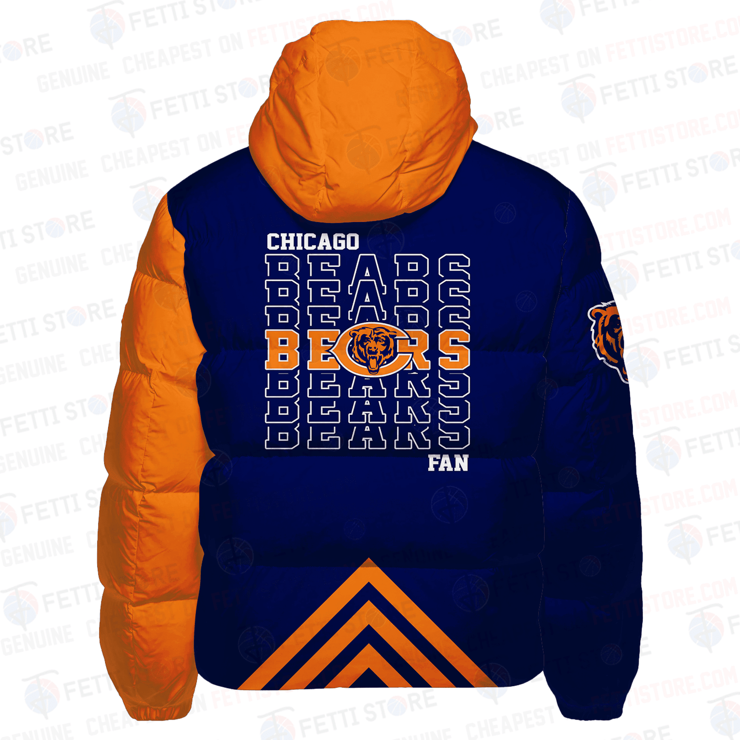 Chicago Bears CozyCloud Down Jacket AZBTDWJ000174