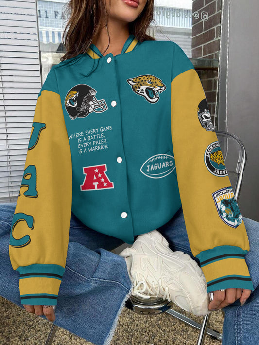 Jacksonville Jaguars National Football League Varsity Jacket AZBTVJK000613