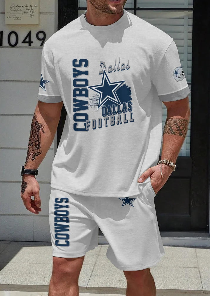 Dallas Cowboys T-shirt and Shorts AZBTTSAS000063