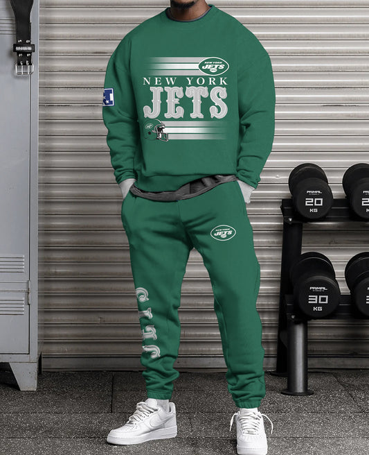 New York Jets Combo 3D Sweatsuit and Sweatpants Unisex CBSP163