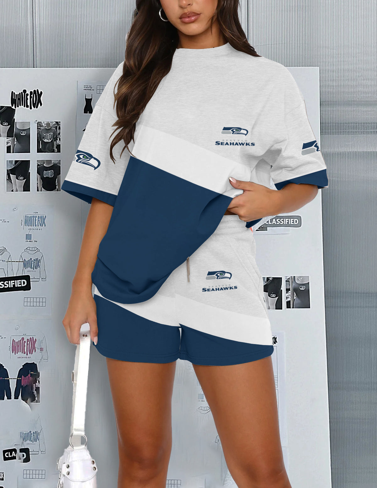 Seattle Seahawks Limited Edition Top And Shorts Two-Piece Suits (1)