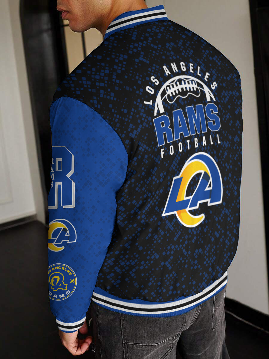 Los Angeles Rams National Football League Varsity Jacket AZBTVJK000501