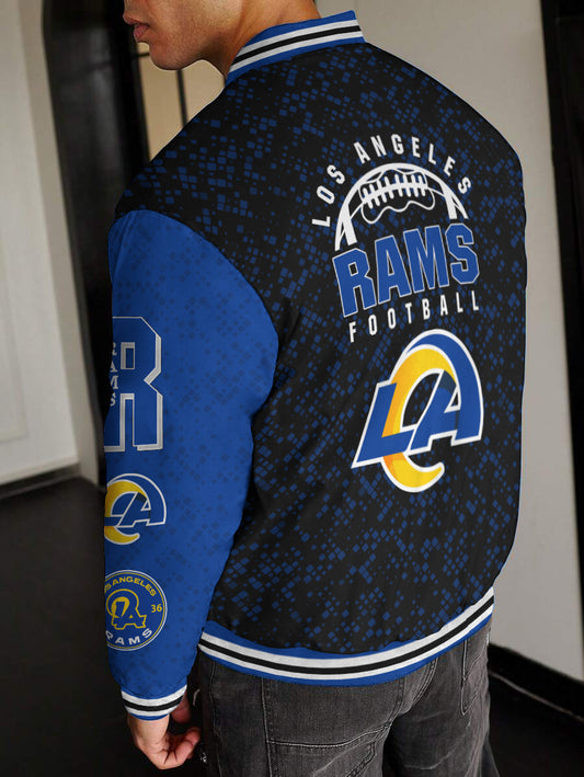 Los Angeles Rams National Football League Varsity Jacket AZBTVJK000501