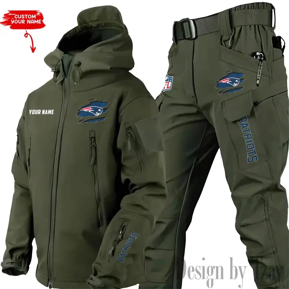 New England Patriots Outdoor Jacket and Pants 000090
