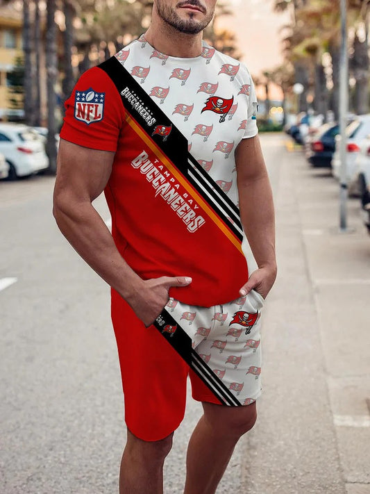 Tampa Bay Buccaneers T-shirt and Shorts AZTS439