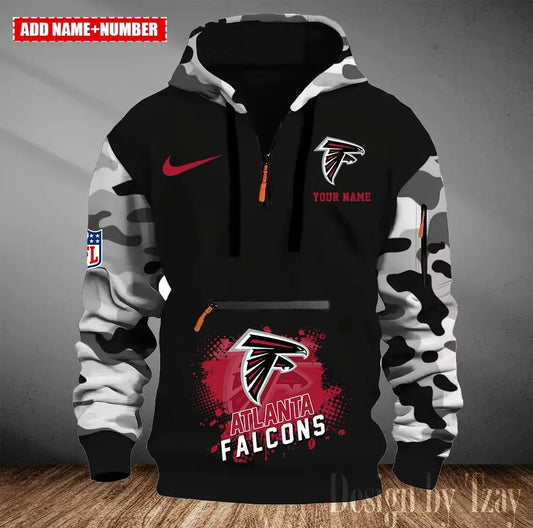 Atlanta Falcons Camouflage Hooded Sweatshirt HA33