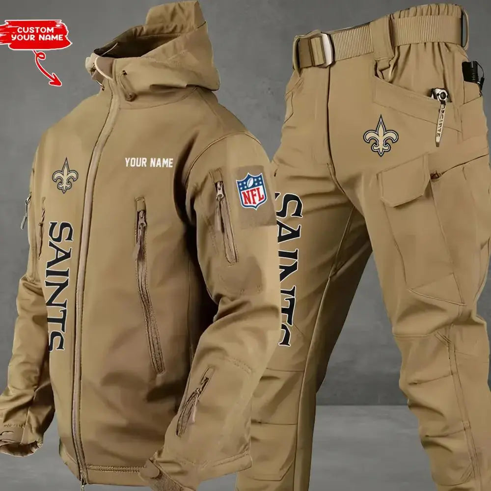 New Orleans Saints Outdoor Jacket and Pants 000004