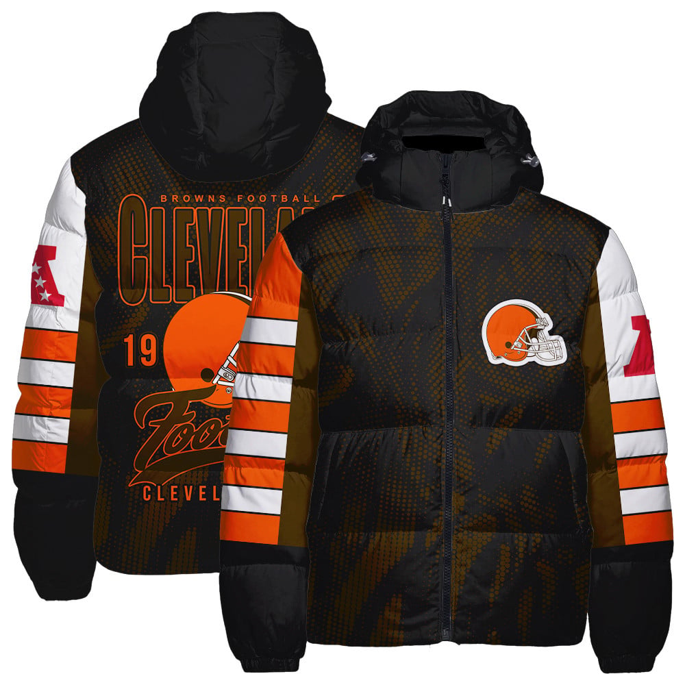 Cleveland Browns CozyCloud Down Jacket AZBTDWJ000214