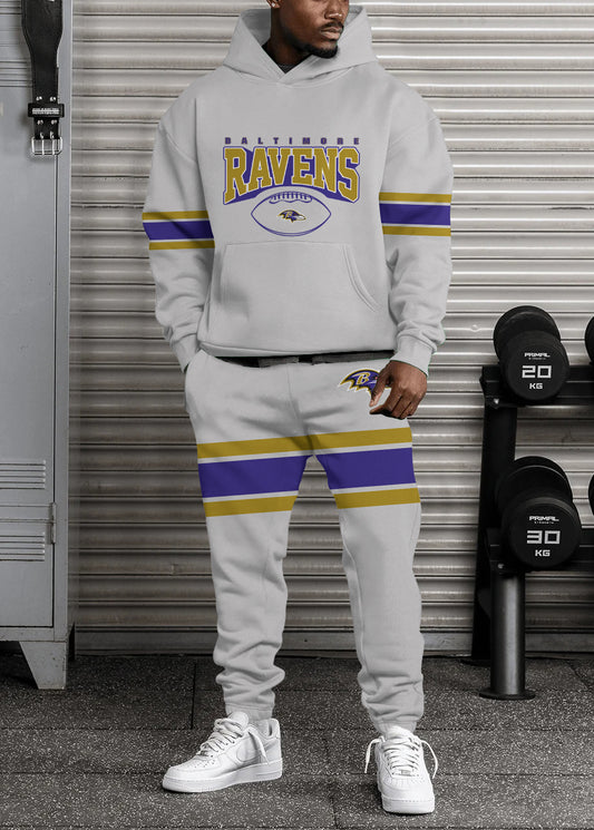 Baltimore Ravens Combo Pullover Hoodie And Sweatpants AZBTPHSP000043