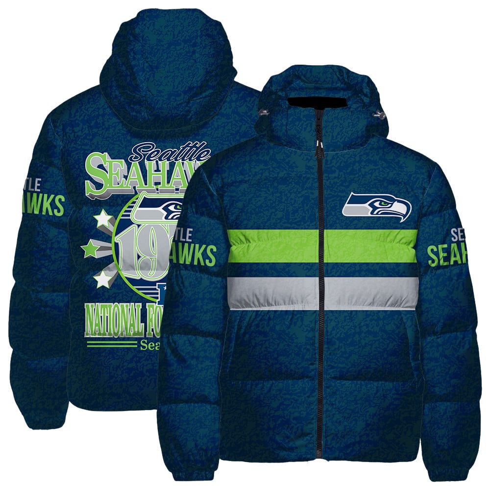 Seattle Seahawks CozyCloud Down Jacket AZBTDWJ000079