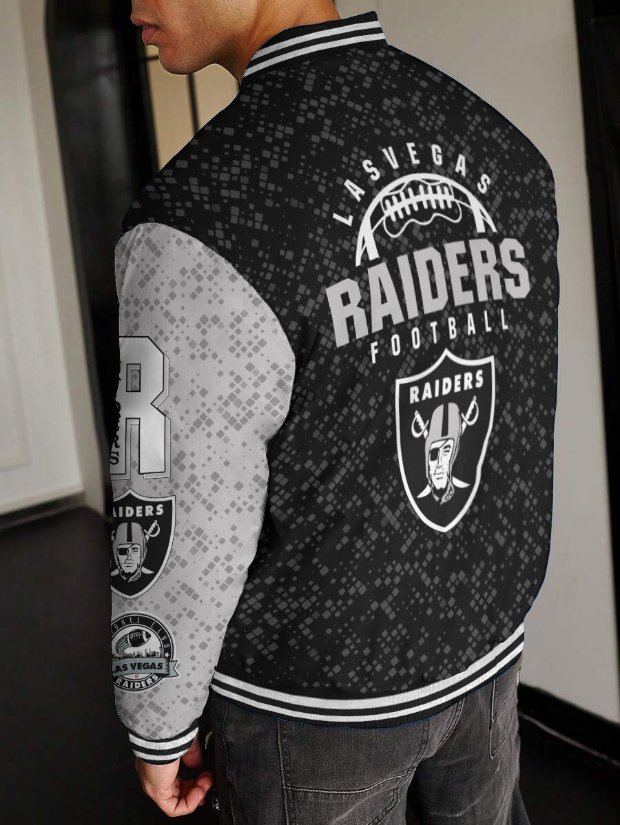 Las Vegas Raiders National Football League Varsity Jacket AZBTVJK000514