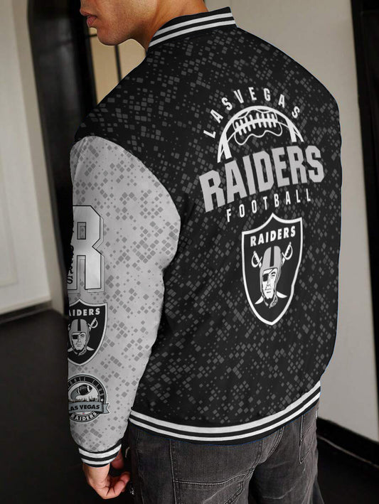 Las Vegas Raiders National Football League Varsity Jacket AZBTVJK000514