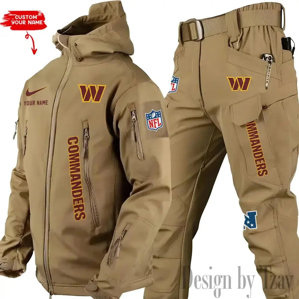 Washington Commanders Outdoor Jacket and Pants 000145