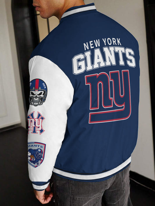 New York Giants National Football League Varsity Jacket AZBTVJK000494