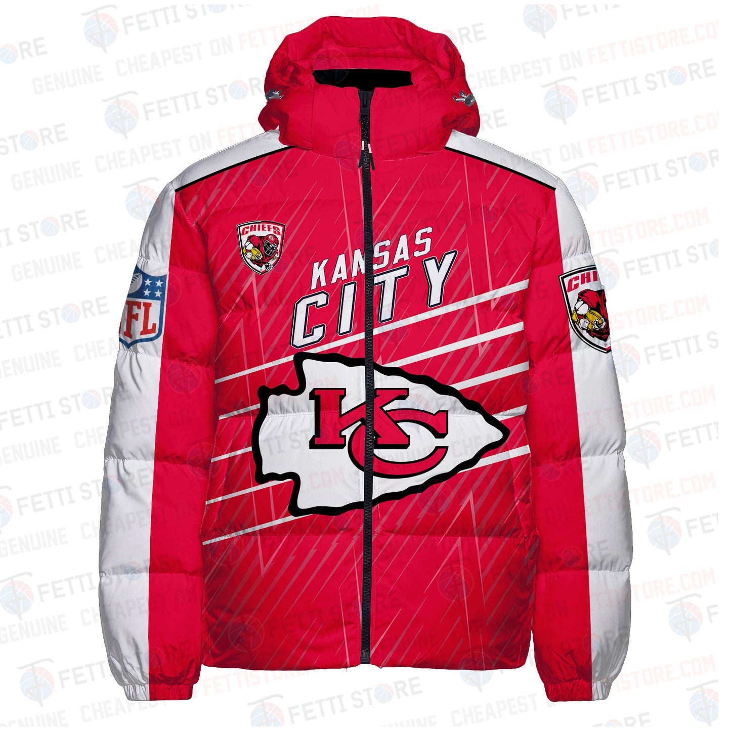 Kansas City Chiefs CozyCloud Down Jacket AZBTDWJ000354
