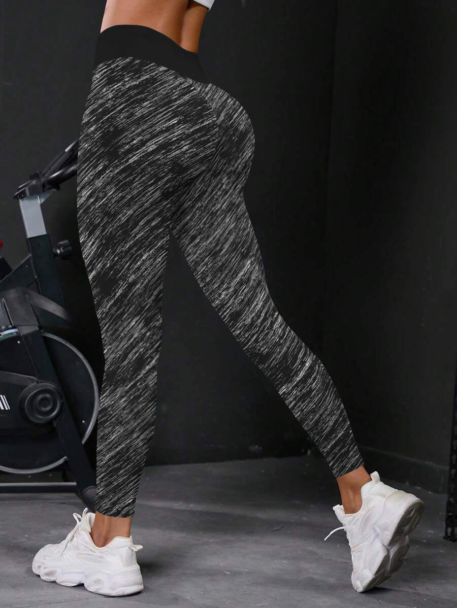 Las Vegas Raiders High Waist Push Up Printed Leggings (1)
